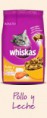 Whiskas Pollo y Leche 10 Kg.